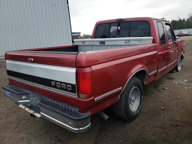 1FTEX15H9PKA76076 - 1993 FORD F150 RED photo 4