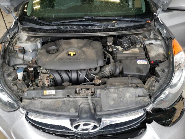 KMHDH4AE0DU921429 - 2013 HYUNDAI ELANTRA GLS SILVER photo 11