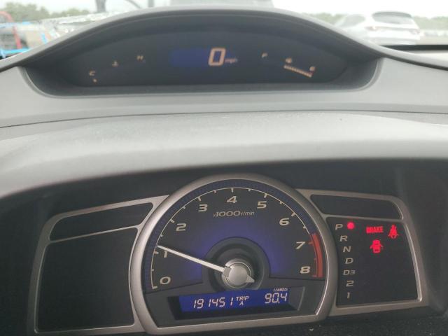 2HGFA16938H326239 - 2008 HONDA CIVIC EXL GRAY photo 9