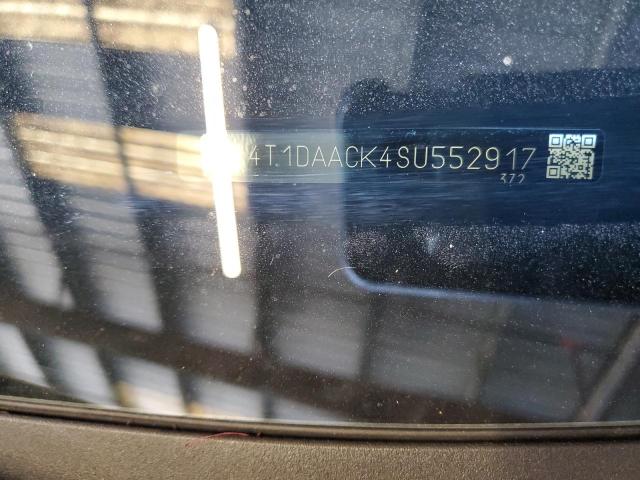 4T1DAACK4SU552917 - 2025 TOYOTA CAMRY XSE შავი ფოტო 12