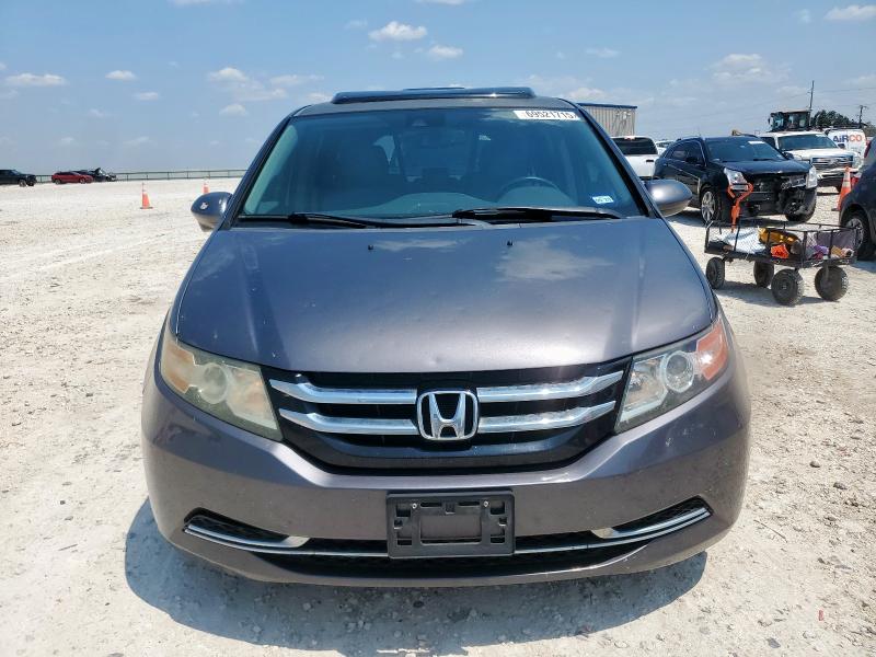 5FNRL5H6XEB068559 - 2014 HONDA ODYSSEY EXL ნაცრისფერი ფოტო 5