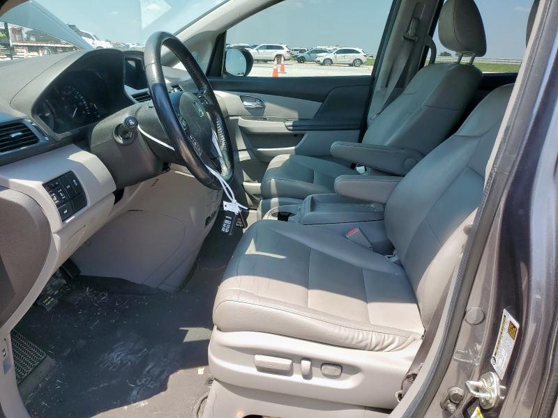 5FNRL5H6XEB068559 - 2014 HONDA ODYSSEY EXL ნაცრისფერი ფოტო 7