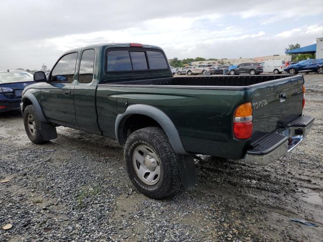5TESN92N31Z736035 - 2001 TOYOTA TACOMA XTRACAB PRERUNNER მწვანე ფოტო 2