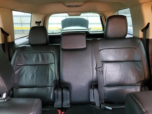 2FMGK5C86FBA20831 - 2015 FORD FLEX SEL RED photo 10