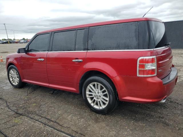 2FMGK5C86FBA20831 - 2015 FORD FLEX SEL RED photo 2