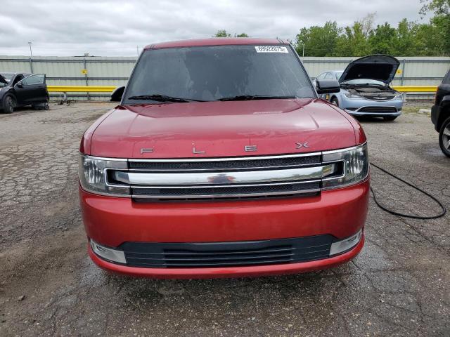 2FMGK5C86FBA20831 - 2015 FORD FLEX SEL RED photo 5