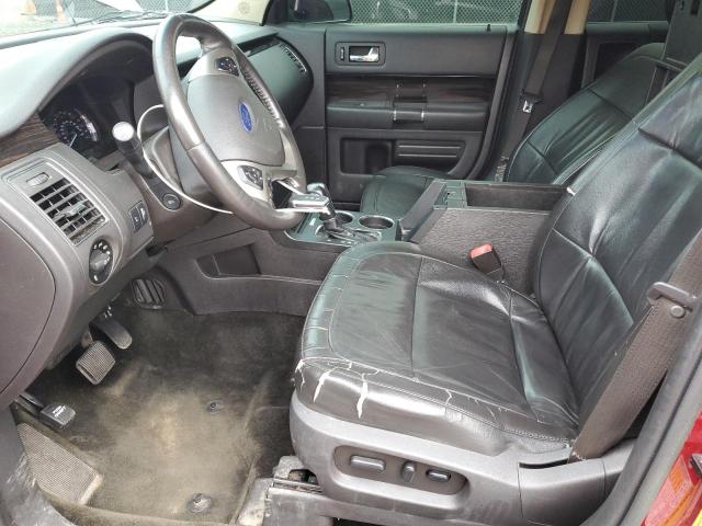 2FMGK5C86FBA20831 - 2015 FORD FLEX SEL RED photo 7