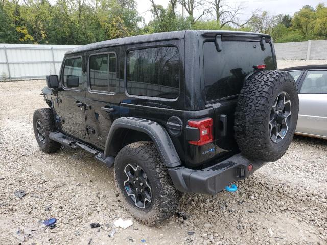 1C4JJXR69NW216192 - 2022 JEEP WRANGLER RUBICON 4XE BLACK photo 2