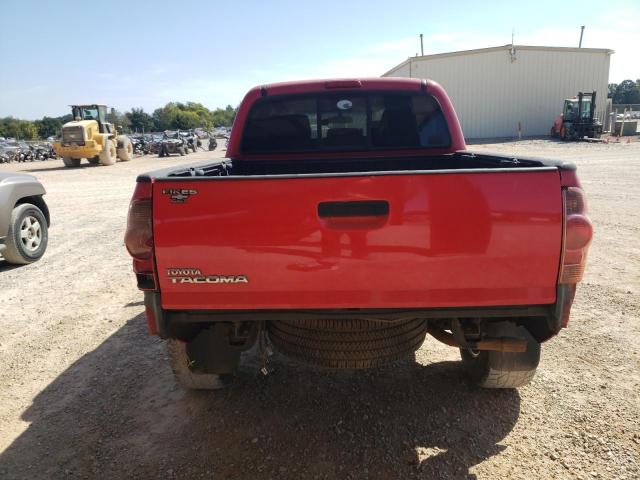 5TEJU62N77Z359361 - 2007 TOYOTA TACOMA DOUBLE CAB PRERUNNER RED photo 6