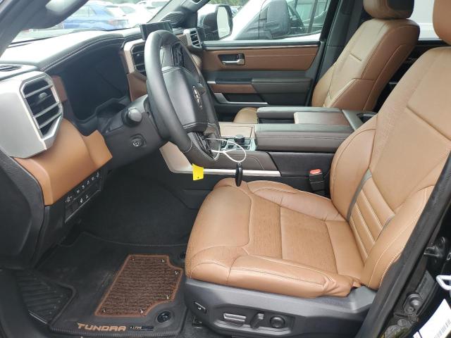 5TFMC5DBXRX063757 - 2024 TOYOTA TUNDRA CREWMAX PLATINUM შავი ფოტო 7