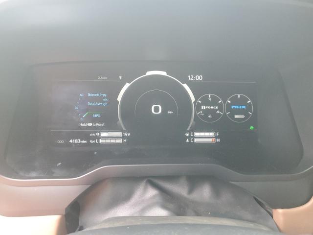 5TFMC5DBXRX063757 - 2024 TOYOTA TUNDRA CREWMAX PLATINUM შავი ფოტო 9