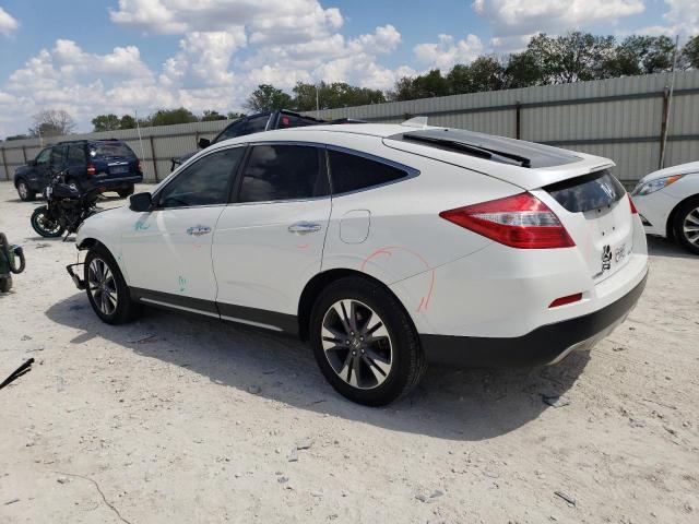 5J6TF2H50FL002579 - 2015 HONDA CROSSTOUR EXL WHITE photo 2