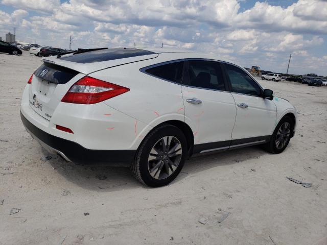 5J6TF2H50FL002579 - 2015 HONDA CROSSTOUR EXL WHITE photo 3