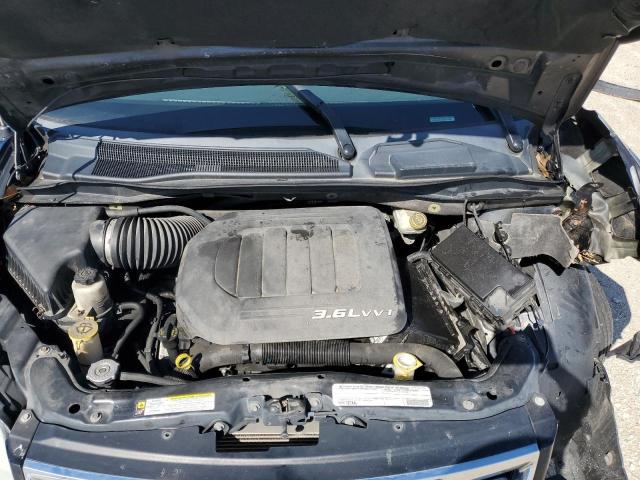 2A4RR8DG6BR677057 - 2011 CHRYSLER TOWN & COU TOURING L BLACK photo 12