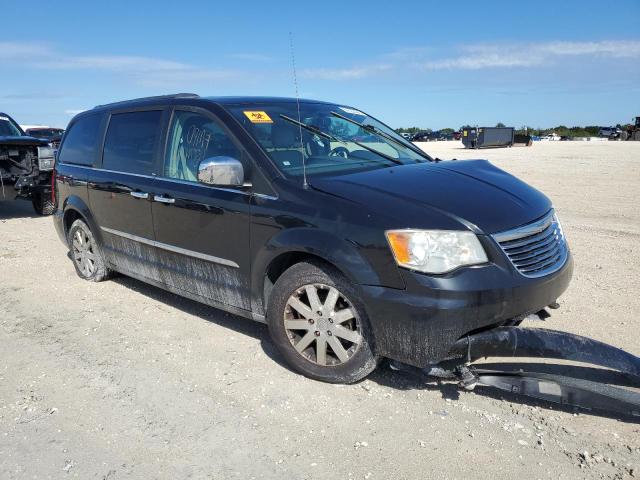 2A4RR8DG6BR677057 - 2011 CHRYSLER TOWN & COU TOURING L BLACK photo 4