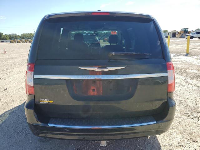 2A4RR8DG6BR677057 - 2011 CHRYSLER TOWN & COU TOURING L BLACK photo 6