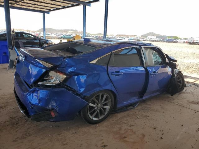 19XFC1F38LE019836 - 2020 HONDA CIVIC EX ლურჯი ფოტო 3