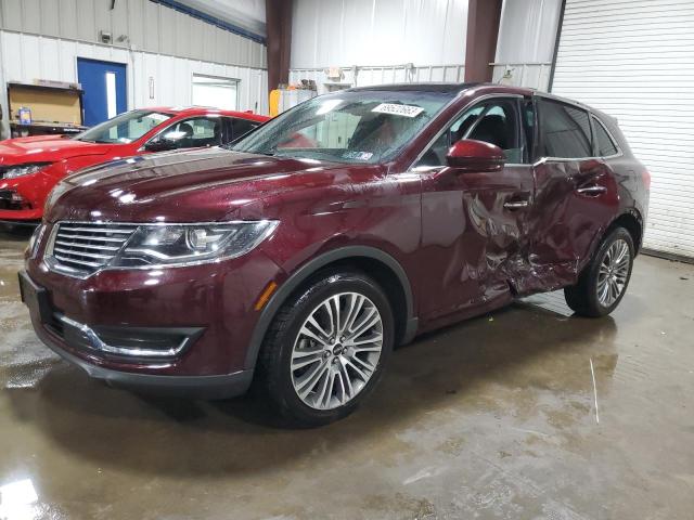 2LMPJ8LR9HBL47051 - 2017 LINCOLN MKX RESERVE ბურგუნდია ფოტო 1