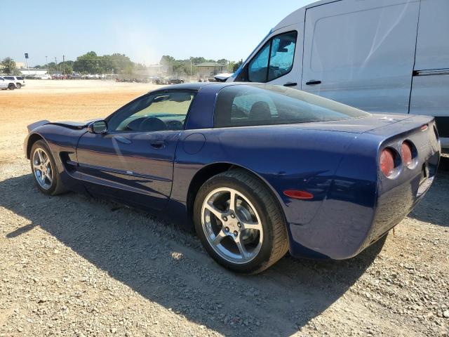 1G1YY22G645115057 - 2004 CHEVROLET CORVETTE BLUE photo 2