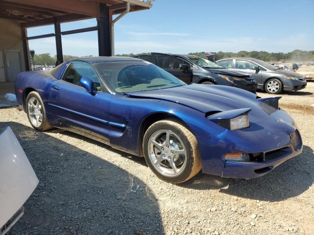 1G1YY22G645115057 - 2004 CHEVROLET CORVETTE BLUE photo 4