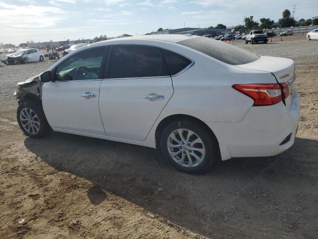 3N1AB7APXKL614324 - 2019 NISSAN SENTRA S WHITE photo 2