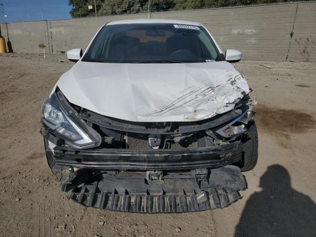 3N1AB7APXKL614324 - 2019 NISSAN SENTRA S WHITE photo 5