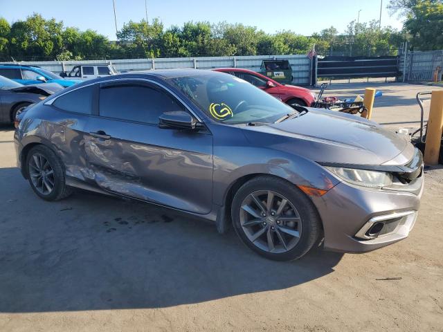 2HGFC3B32LH351164 - 2020 HONDA CIVIC EX GRAY photo 4