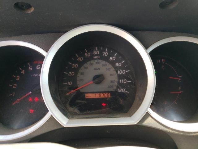 5TEJU62N45Z039301 - 2005 TOYOTA TACOMA DOUBLE CAB PRERUNNER WHITE photo 9