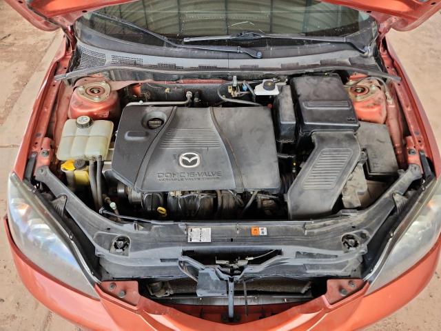 JM1BK343351238113 - 2005 MAZDA 3 HATCHBACK ORANGE photo 11