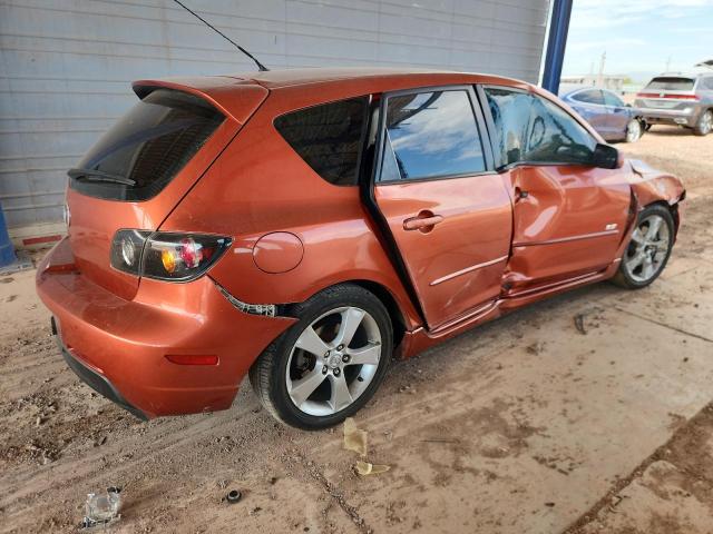 JM1BK343351238113 - 2005 MAZDA 3 HATCHBACK ORANGE photo 3