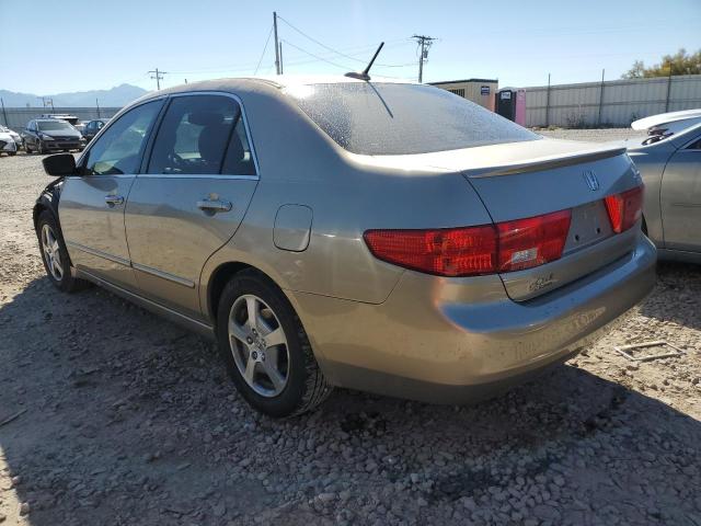 JHMCN36485C014257 - 2005 HONDA ACCORD HYBRID GOLD photo 2