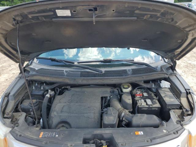 1FM5K8D82FGC46316 - 2015 FORD EXPLORER XLT BLACK photo 12