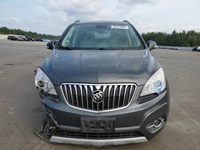 KL4CJGSB1GB616879 - 2016 BUICK ENCORE GRAY photo 5