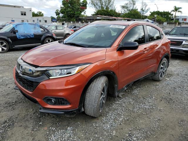 3CZRU5H15LG700404 - 2020 HONDA HR-V SPORT ORANGE photo 1