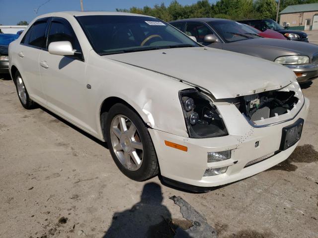 1G6DW677250187032 - 2005 CADILLAC STS WHITE photo 4