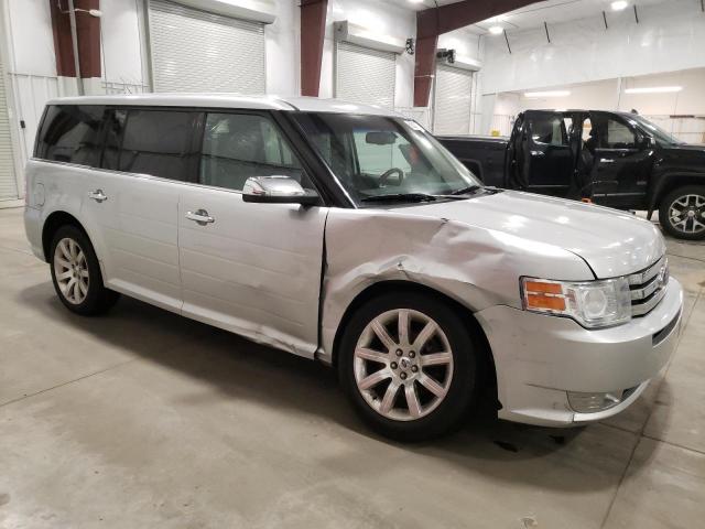 2FMHK6DC4ABD01189 - 2010 FORD FLEX LIMITED SILVER photo 4