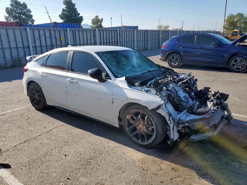 19XFL2H8XRE001930 - 2024 HONDA CIVIC SPORT WHITE photo 4