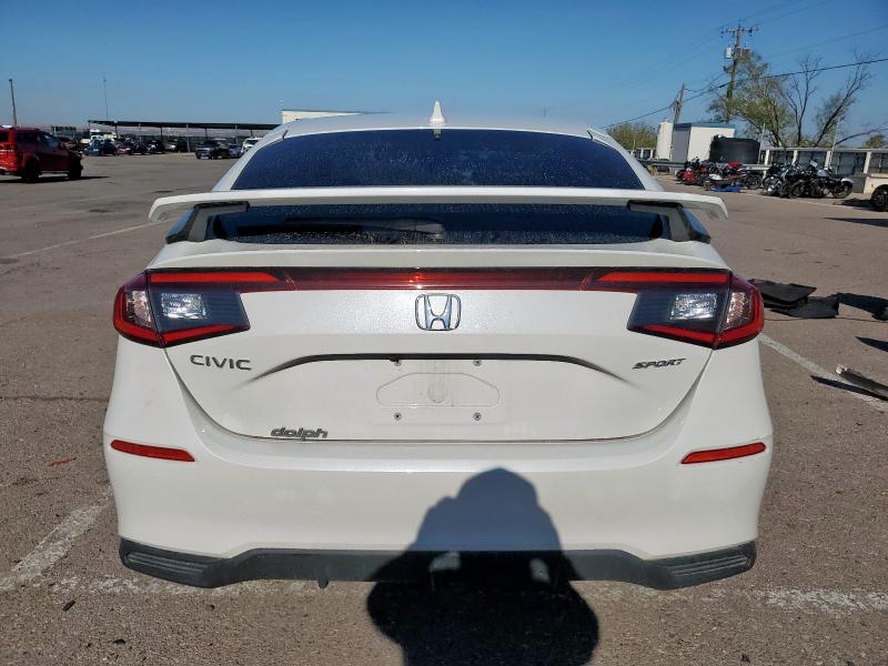 19XFL2H8XRE001930 - 2024 HONDA CIVIC SPORT WHITE photo 6