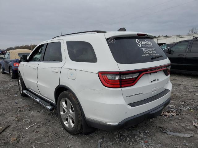 1C4RDHDG6FC869825 - 2015 DODGE DURANGO LIMITED WHITE photo 2