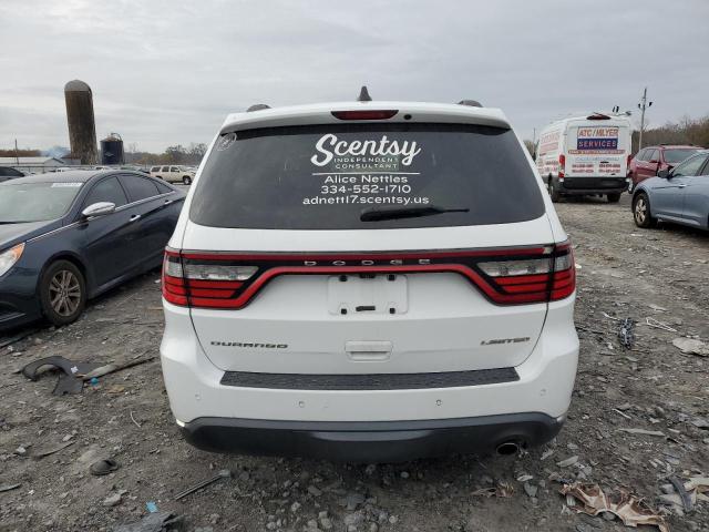 1C4RDHDG6FC869825 - 2015 DODGE DURANGO LIMITED WHITE photo 6