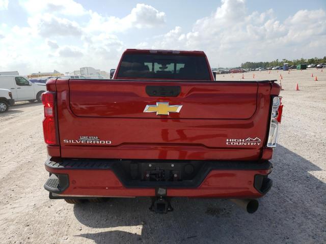 1GC4YVEY3NF334078 - 2022 CHEVROLET SILVERADO K3500 HIGH COUNTRY RED photo 6