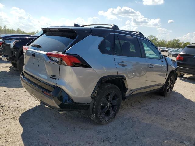 4T3E6RFV0MU027681 - 2021 TOYOTA RAV4 XSE GRAY photo 3