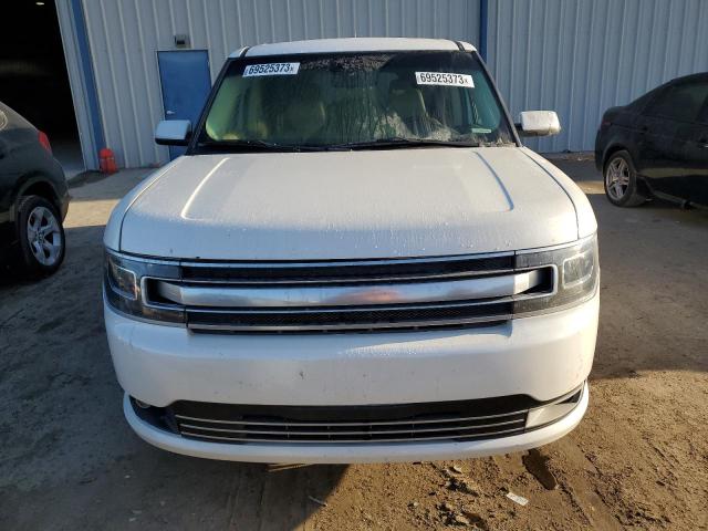 2FMGK5D80FBA10021 - 2015 FORD FLEX LIMITED WHITE photo 5