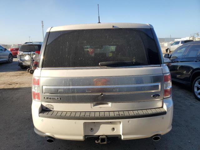 2FMGK5D80FBA10021 - 2015 FORD FLEX LIMITED WHITE photo 6