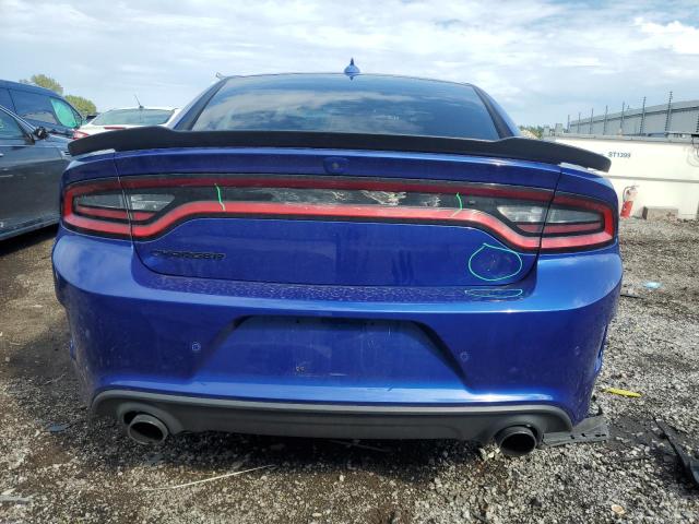 2C3CDXGJ4LH246031 - 2020 DODGE CHARGER SCAT PACK BLUE photo 6