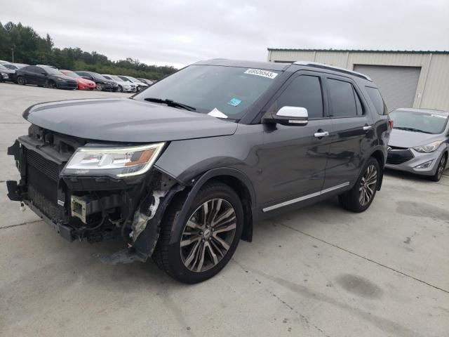 1FM5K8HT8GGD29426 - 2016 FORD EXPLORER PLATINUM GRAY photo 1