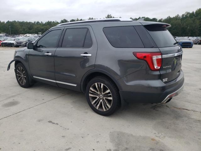 1FM5K8HT8GGD29426 - 2016 FORD EXPLORER PLATINUM GRAY photo 2