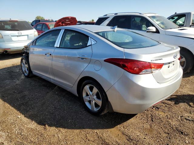 KMHDH4AE4DU668146 - 2013 HYUNDAI ELANTRA GLS SILVER photo 2