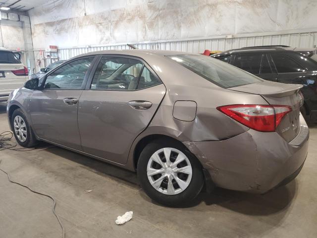 2T1BPRHE2FC420155 - 2015 TOYOTA COROLLA ECO GRAY photo 2