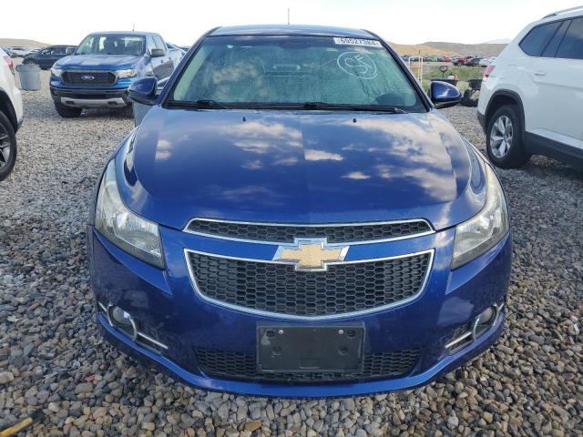 1G1PF5SC6C7390219 - 2012 CHEVROLET CRUZE LT BLUE photo 5